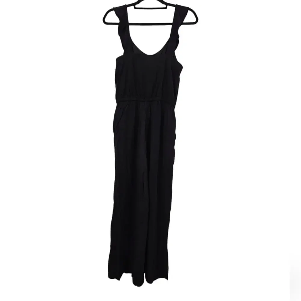 NWT Loft Ruffle Sleeves Jumpsuit Size - Picture 6 of 7